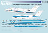 Canadair Challenger CL 601 VIP transport flight